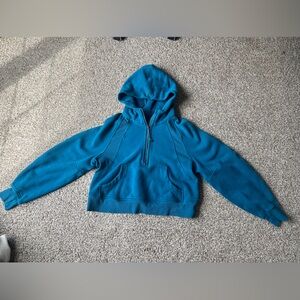 Lululemon Scuba Oversized Half Zip Hoodie in Capri